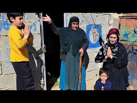 Searching for a warm home—can a middle-aged woman open the door to safety for Shahla’s children? ❄️🏡