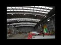 Single Skin Standing Seam Filon Rooflights Inside Pepper Hill Recycling Centre