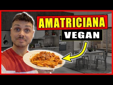 BUCATINI ALL' AMATRICIANA VEGAN : *SQUISITA* - Video di Giorgio Immesi