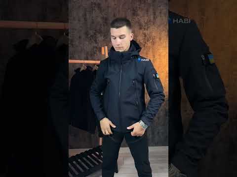Куртка мужская SoftShell "Motive" черная - фото 4 - id-p1664752992