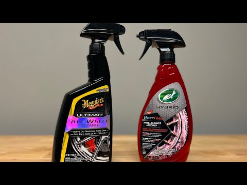 TURTLE WAX WHEEL AND TIRE PREP VS MEGUIARS ULTIMATE ALL WHEEL CLEANER