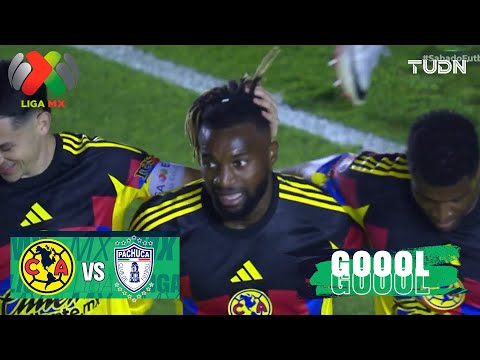 Maximin's GOAL! He's unforgiving with this gem | América 2-0 Pachuca | Liga MX - Game 7 AP25 | TUDN