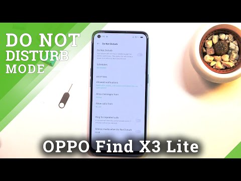 How to Enable DND Mode on OPPO Find X3 Lite – Block Sounds & Vibrations