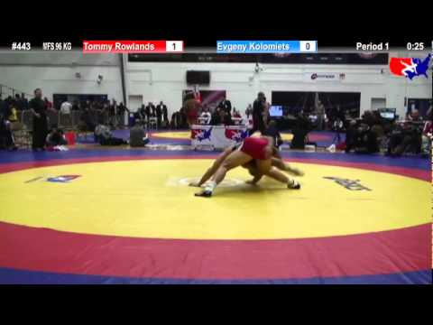 Schultz MFS 96 KG 3rd Place: Tommy Rowlands (Sunkist Kids) vs. Evgeny Kolomiets (Russia)