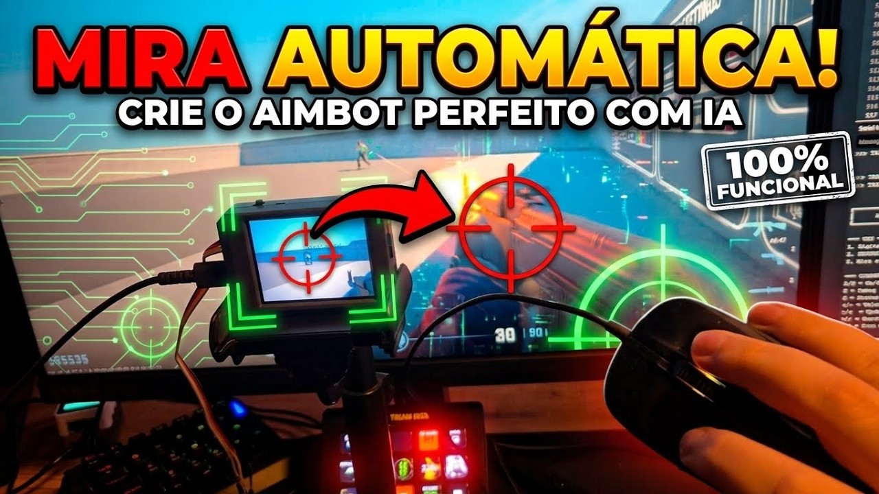 Criei um Aimbot com Visão Computacional em Casa!