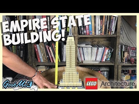 Vidéo LEGO Architecture 21046 : Empire State Building, New York, Etats-Unis