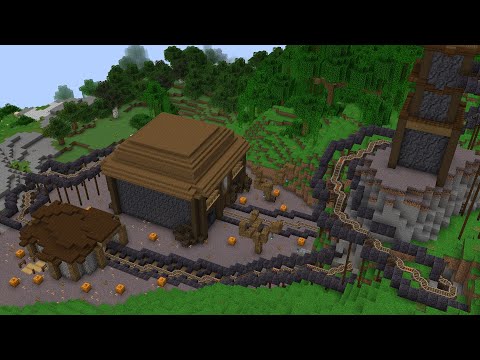 The Haunted Roller Coaster! Biome SMP Ep 7