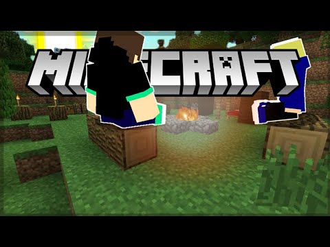 Achamos um acampamento lobisomem! - Minecraft: A jornada #1