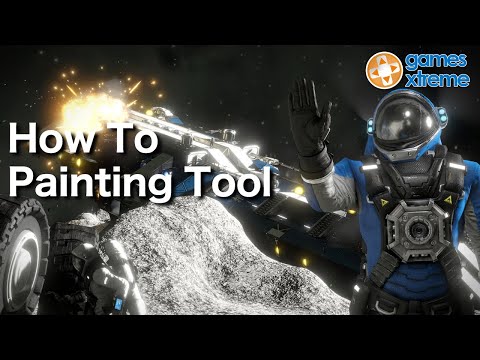 Space Engineers Xbox One Tutorial Part 15 - Painting Tool