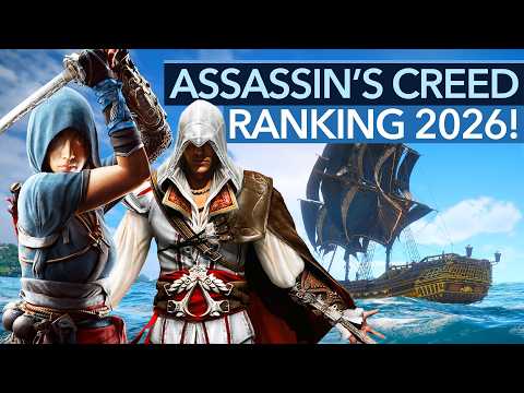 Video Thumbnail: Von Naja bis Genial: ALLE 18 Assassin's Creed-Spiele im Ranking!
