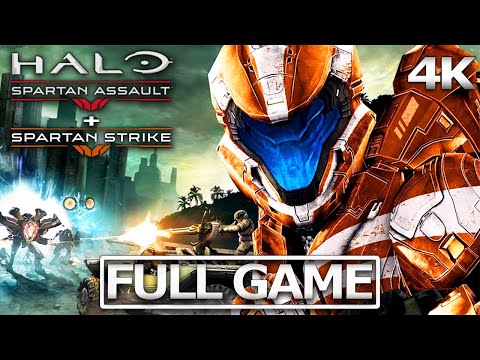 HALO SPARTAN ASSAULT + SPARTAN STRIKE Full Gameplay Walkthrough / No Commentary【FULL GAME】4K UHD