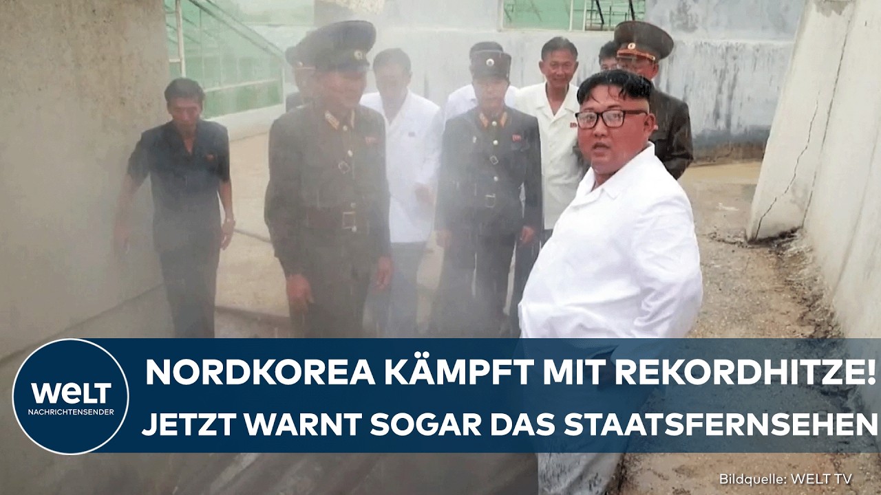 REKORDHITZE IN NORDKOREA: 36,7 Grad! Staatsfernsehen gibt ungewöhnliche Tipps gegen die Hitze