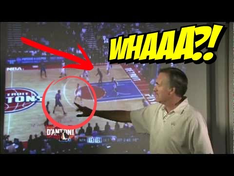 NBA Offense :: Mike D'Antoni Explains How To Run UNGUARDABLE NBA Offense | PICK AND ROLLS