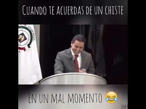 Viralizan video de diputado que sufre ataque de risa en tribuna