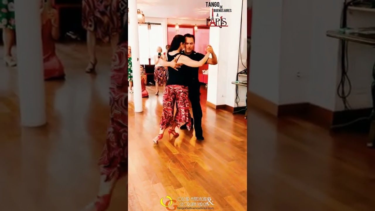 #tango workshop demo1 #BOLEOS Quebradas Giro Milonguero #tangodance Georgina Vargas Oscar Mandagaran