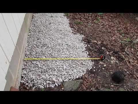 Best way to stop erosion around foundation walls Gutters vs Gravel Rocks Episode 146 Read Below