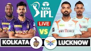 🔴IPL Live Match Today : Kolkata Knight Riders vs Lucknow Super Giants Live | KKR vs LSG Live