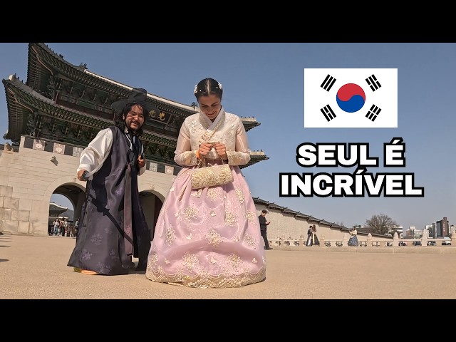 VIROU K-POP! Dançamos PSY nas Ruas de Seul 🤣🇰🇷