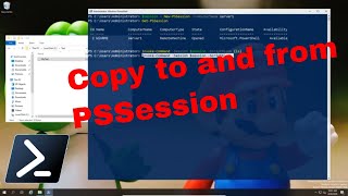 Copy file to and from Powershell remote session
