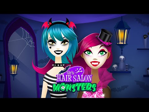 Girls Hair Salon Monsters Video