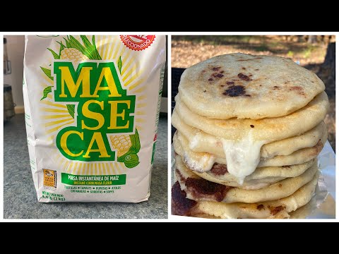 Como preparar masa para pupusas con medidas exactas de harina de maiz y agua