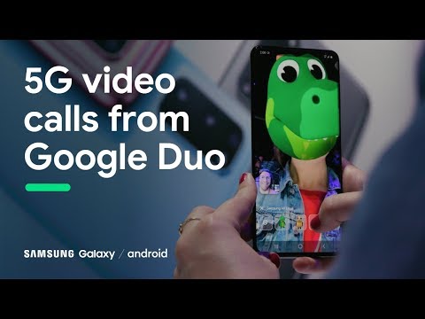 Google Duo and Samsung bring 5G video calls to Android