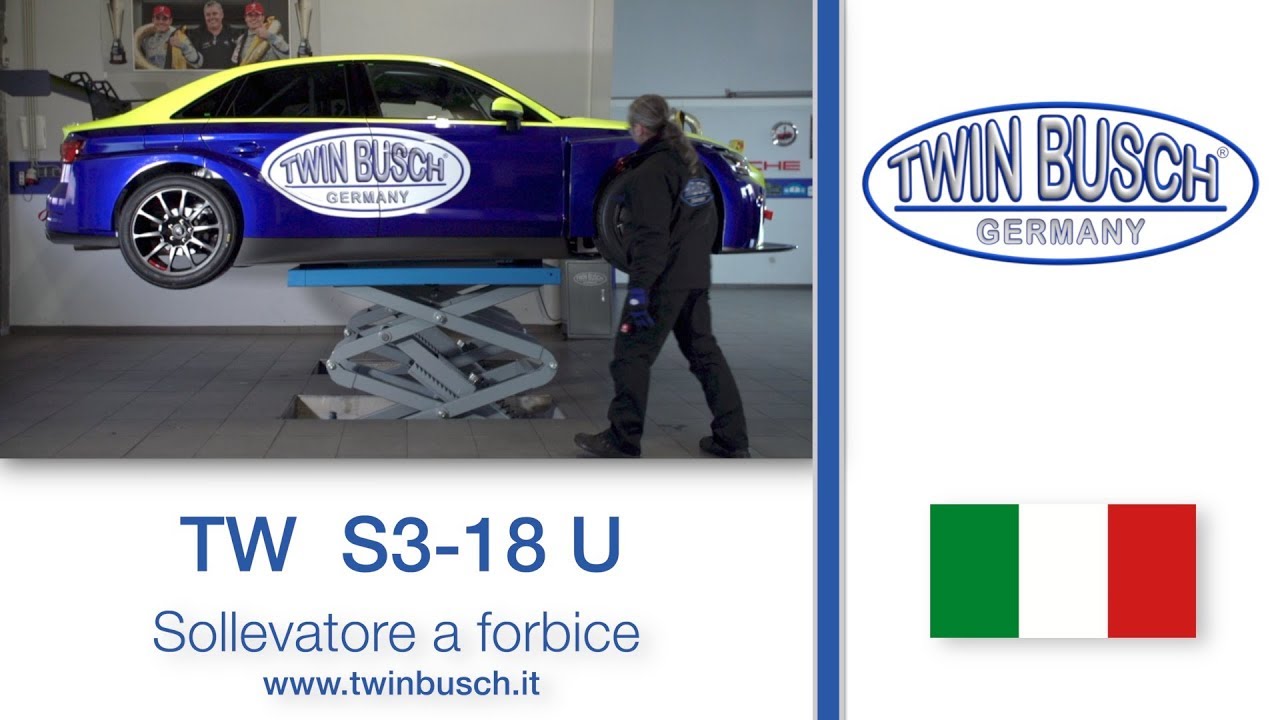TW S3-18 U - Sollevatore a forbice di TWIN BUSCH®