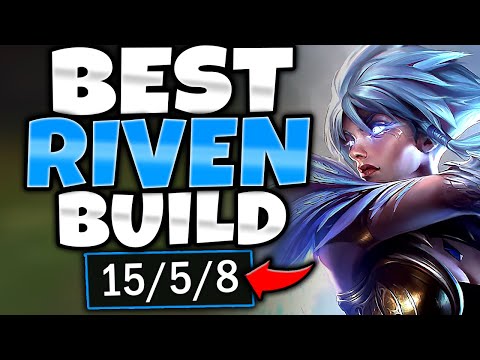 RIVEN'S BEST 1V9 BUILD THIS PATCH (HIGH RISK, HIGH REWARD) - S12 Riven TOP Gameplay Guide