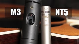 Video thumbnail for Rode NT5 vs Rode M3 (acoustic guitar) (pt.1) by Crash Course Recording