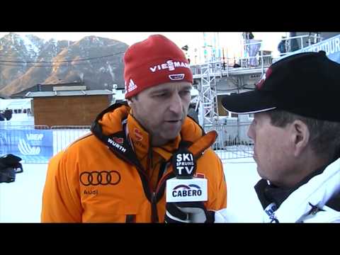 Werner Schuster im Interview - Partenkirchen 31.12.2013