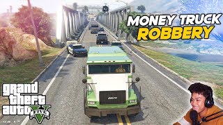 Money Truck ROBBERY sa GTA 5!! (mission impossible) | Billionaire City RP