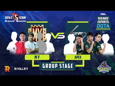 M Y vs Apex - Oceanic Esports Dota Championships - Group Stage - B02