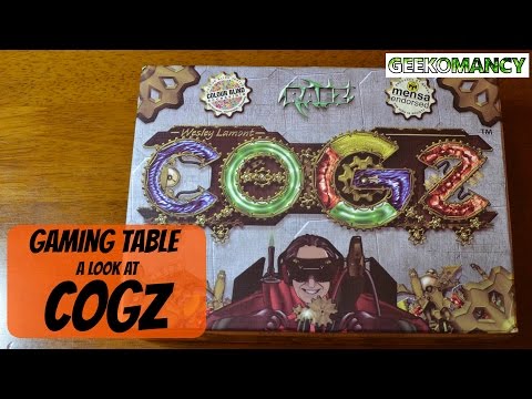 Geekomancy's Gaming Table - A look at COGZ