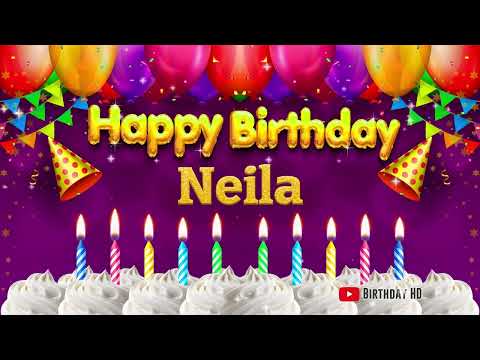 Neila Happy birthday To You - Happy Birthday song name Neila 🎁