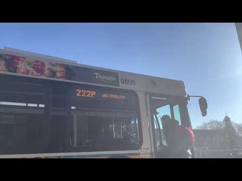 (MBTA) Route 222P Door Announcement - Outbound (Second Variant)