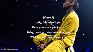 Chris Brown-Heartbreak on a full moon(Lyrics)