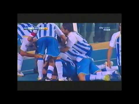 Pescara 1-0 Sassuolo serie bwin 2010-2011 LA PARTITA