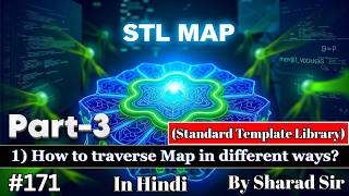 #171 STL Map in C++ (Data Structure) | How to traverse map in difference Ways? | Tpoint Tech