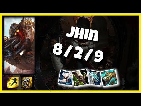 Jhin vs Senna EU Challenger BOT (8/2/9) - v11.2