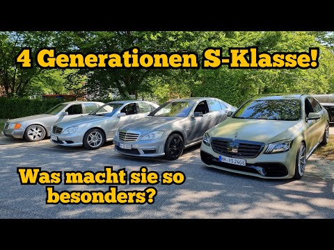 Die Benz Königsklassen! Welche S-Klasse ist am besten? W140, W220, W221, W222 im vergleich...