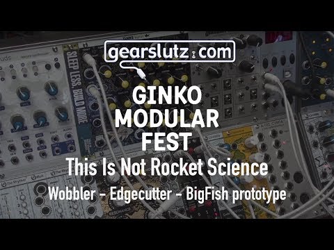 TINRS Wobbler - Edgecutter - BigFish prototype @ Ginko Modular Fest 2017