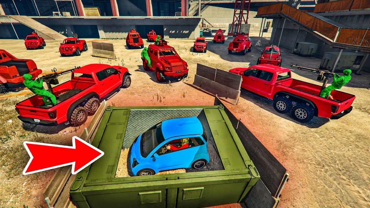 JUEGO AL ESCONDITE CON COCHES PERO ME ESCONDO EN EL MEJOR SITIO!! - GTA 5 ONLINE