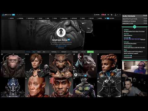 Building a Character Art Portfolio (Live Feedback)