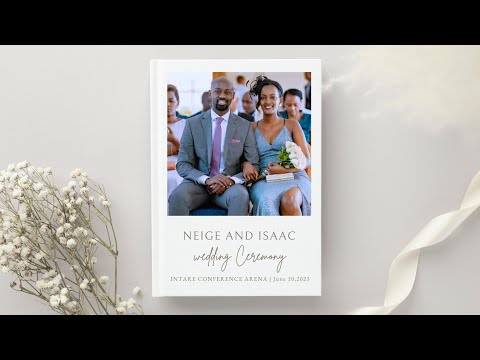 💍 💒 NEIGE and ISAAC Wedding Ceremony | June 10, 2023