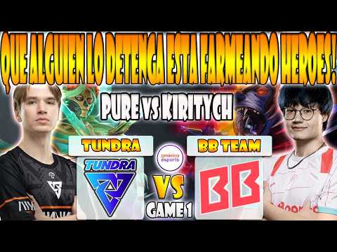 TUNDRA vs BB TEAM BO3[GAME 1] PURE, BZM, 33 vs GPK, KIRITYCH, SAVE - DREAMLEAGUE SEASON 28 - DOTA