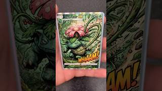 Venusaur EX 003/151 - PokéComics [ High Quality - Handmade ] #venusaur #Pokemon #pokecomics #card