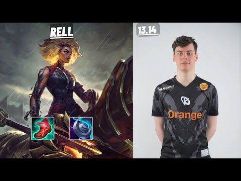 KC TARGAMAS: RELL VS SENNA (SUPP) - EUW GRANDMASTER - PATCH 13.14