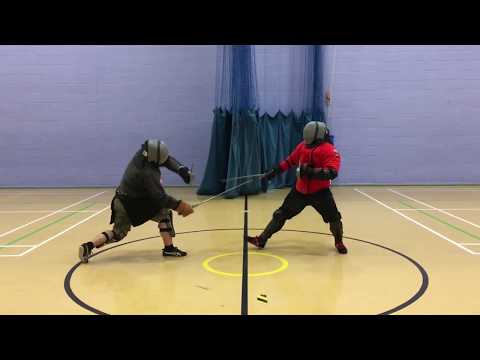 Sword & Buckler Sparring Artur vs Nick