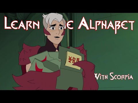 Learn the Alphabet with Scorpia (She-Ra)