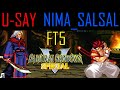 Samurai Shodown V Special U SAY Yunfei Vs NIMA SALSAL Kazuki Basara Amakusa Ukyo Fightcade FT5